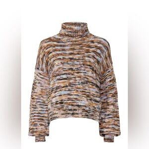 A.L.C. Harper Marled Turtleneck Sweater